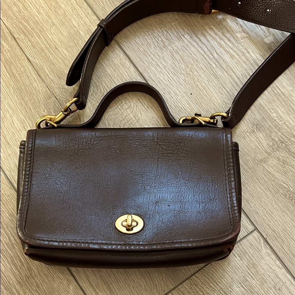 Coach crossbody bag (repainted)